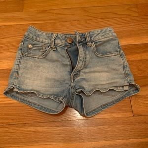 Faded American Eagle Super Super Stretch Shorts